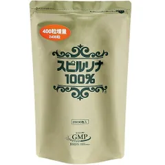 Tảo Xoắn Spirulina Nhật Bản Dạng Túi 2400 Viên - Thực Phẩm Chức Năng Bổ Sung Dinh Dưỡng Cho Sức Khỏe Tối Ưu