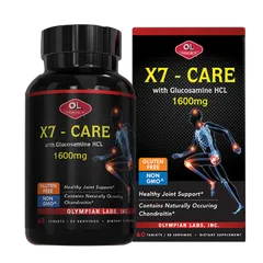 Viên uống X7 Care với Glucosamine HCL 1600mg - Hỗ trợ sức khỏe xương khớp từ Olympian Labs, Mỹ, tăng cường vận động linh hoạt