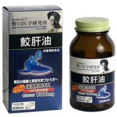 Viên Uống Dầu Gan Cá Noguchi 1300mg Nhật Bản - Tăng Cường Sức Khỏe Não Bộ, Thị Lực, Tim Mạch - TPCN Chất lượng Cao