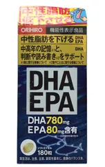 Viên uống bổ não DHA EPA Orihiro Nhật Bản 180 viên - Hỗ trợ trí nhớ, tốt cho mắt và não bộ