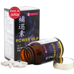 Viên uống hỗ trợ điều trị và phòng ngừa đột quỵ Power HLP - Tăng cường tuần hoàn máu, giảm cholesterol từ Waki Pharma Nhật Bản