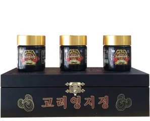 Cao linh chi GOLD Korean Youngji hộp gỗ đen Hàn Quốc - Tăng cường trí nhớ, sức khỏe, hỗ trợ phục hồi năng lượng cho mọi lứa tuổi