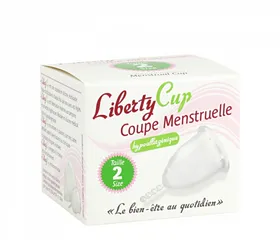Cốc Nguyệt San Liberty Cup Pháp - Thiết Kế Tiện Lợi, Thân Thiện Môi Trường, Dành Cho Phụ Nữ, Sử Dụng Đến 10 Năm