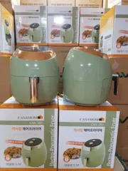 Nồi Chiên Không Dầu Casamom Hàn Quốc 5.5L - Thiết Kế Sang Trọng, Chiên Rán Ít Dầu, Hỗ Trợ Đun Nấu Hiệu Quả