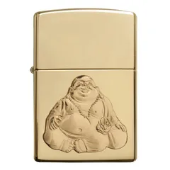 Zippo Laughing Buddha 29626 - Bật Lửa Chất Lượng Cao Tượng Phật Di Lặc Cười, Thiết Kế Độc Đáo Mang Tài Lộc, Hàng Chính Hãng USA