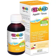 Siro Pediakid Appétit Tonus 125ml - Hỗ Trợ Ăn Ngon, Tăng Cường Đề Kháng Cho Bé Từ 6 Tháng, Vitamin Tự Nhiên Pháp