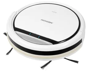 Robot Hút Bụi Medion 18500 - Thiết Bị Thông Minh, Quét & Hút Bụi, Pin 2500mAh, Thời Gian Hoạt Động 80 Phút, Vệ Sinh Tự Động