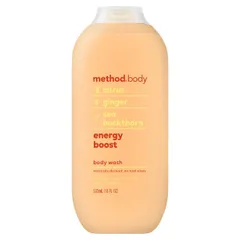 Sữa Tắm Dưỡng Ẩm Method Chính Hãng Mỹ - Chiết Xuất Từ Nha Đam & Sữa Dừa, Không Chứa Hóa Chất Độc Hại, 532ml