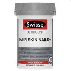 Viên uống Collagen Swisse Hair Skin Nails 100 viên - Hỗ trợ đẹp da, tóc, móng - Vitamin cần thiết từ Úc