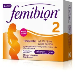 Vitamin Tổng Hợp Cho Bà Bầu Femibion Số 2 - Hỗ Trợ Phát Triển Thai Nhi và Ngăn Ngừa Dị Tật - 112 Viên Uống Chính Hãng