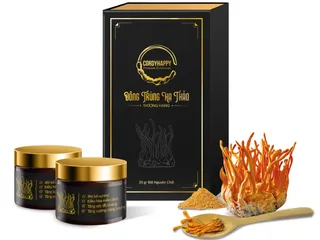 Bột Đông Trùng Hạ Thảo CordyHappy Nguyên Chất - Tăng Cường Sức Đề Kháng, Hỗ Trợ Bảo Vệ Sức Khỏe Cao Cấp 20g
