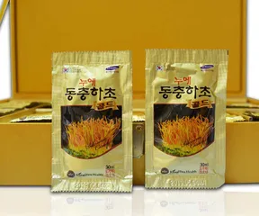 Nước Đông Trùng Hạ Thảo KangHwa Hàn Quốc 60 Gói - Thực Phẩm Chức Năng Bồi Bổ Sức Khỏe Cao Cấp, Hỗ Trợ Tăng Cường Miễn Dịch