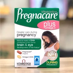 Vitamin bà bầu Pregnacare Plus Omega-3 28 viên - Bổ sung 19 vitamin và khoáng chất, hỗ trợ mẹ và bé khỏe mạnh trong thai kỳ