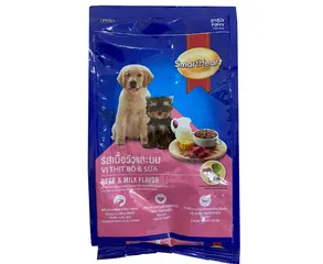 Thức ăn hạt cho chó SmartHeart Puppy Beef & Milk Flavor 1.5kg - Dinh dưỡng cho chó con, hỗ trợ phát triển khỏe mạnh, hương vị bò và sữa hấp dẫn