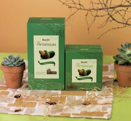 Kẹo Hạnh Nhân Tiramisu Beryl's Hảo Hạng - Hương Vị Socola Đen, Trắng, Sữa & Trà Xanh - Quà Tết Hoàn Hảo, Ngọt Ngào, Sang Trọng