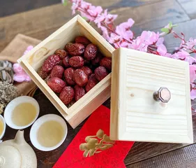 Hộp Gỗ Đựng Mứt Cao Cấp Fego Kèm Khay - Phiên Bản Giới Hạn Xuân 2021, Sang Trọng & Tiện Dụng Để Tiếp Đãi Ngày Tết