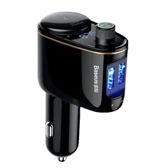Tẩu Sạc Ô Tô Bluetooth Baseus S06 Hỗ Trợ Nghe Nhạc MP3, Sạc Nhanh Tiện Lợi Cho Xe Hơi - Thiết Bị Điện Tử Đa Năng