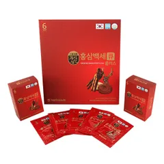 Nước Hồng Sâm Nhung Hươu 6 Tuổi Q Plus Hàn Quốc Tốt Cho Sức Khỏe - Hộp 30 Gói Bổ Sung Sức Đề Kháng và Làm Đẹp Da