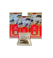 Hồng Sâm Khô Nguyên Củ KGS Hàn Quốc - Tăng Cường Sức Khỏe, Hỗ Trợ Trí Nhớ và Làn Da Khỏe Mạnh - Quà Tặng Hoàn Hảo Cho Gia Đình