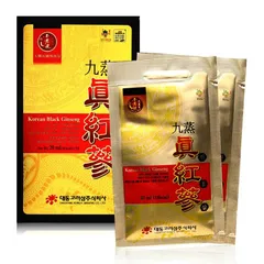 Tinh Chất Hắc Sâm Daedong Korea Black Ginseng - Hỗ Trợ Sức Khỏe Từ Nhân Sâm 6 Năm Tuổi, Hộp 90 Gói 20ml