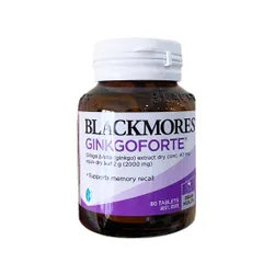 Viên Uống Tăng Cường Trí Nhớ Blackmores Ginkgo Forte 80 Viên - Hỗ Trợ Cải Thiện Tập Trung và Minh Mẫn Từ Bạch Quả Ginkgo Biloba