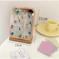 Gương Gập Trang Điểm Phong Cách Hàn Quốc - Thiết Kế Nhỏ Gọn, Tiện Lợi, Decor Phòng Xinh Xắn