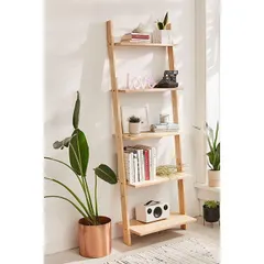 Kệ Gỗ Trang Trí Phòng Khách Hình Thang 3 Tầng - Thiết Kế Hiện Đại, Chất Liệu Gỗ Thông Cao Cấp, Tiết Kiệm Không Gian