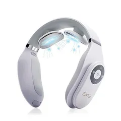 Máy Massage Cổ Vai Gáy Cao Cấp SKG 4098E - Giảm Đau, Thư Giãn Với 3 Chế Độ Mát Xa, Công Nghệ TENS Và Sưởi Ấm Giai Điệu Cho Cơ Thể Thoải Mái
