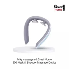 Máy Massage Cổ Greathome Device 900 Hàn Quốc - Giảm Đau Mỏi Cổ Vai Gáy, Thư Giãn Tại Nhà và Khi Đi Du Lịch
