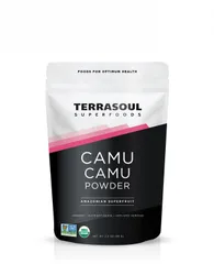 Bột Camu Camu Hữu Cơ Terrasoul - Bổ Sung Vitamin C Tự Nhiên, Hỗ Trợ Miễn Dịch, Dễ Uống Hương Vị Cam Quýt, 99g
