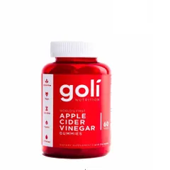 Kẹo Dẻo Giấm Táo Goli Apple Cider Vinegar Hộp 60 Viên - Hỗ Trợ Giảm Cân, Làm Đẹp Da, Cải Thiện Tiêu Hóa, Hương Vị Nguyên Chất
