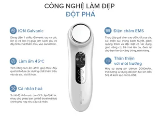 Máy Massage Ion Dưỡng Trắng Maxcare Max888 - Thiết Bị Làm Đẹp Chuyên Nghiệp Tăng Cường Thẩm Thấu Dưỡng Chất Cho Da Sáng Khỏe
