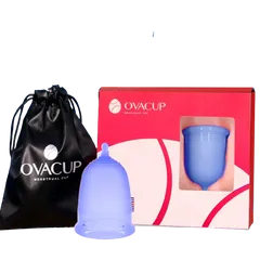 Cốc nguyệt san Ovacup USA silicone mềm chống tràn - An toàn, thoải mái cho phụ nữ trong những ngày kinh nguyệt, đạt chuẩn FDA Mỹ