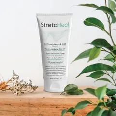 Kem Bôi Rạn Da Chuyên Dụng StretcHeal 180ml - Hỗ Trợ Làm Mờ Vết Rạn Da Trước Và Sau Sinh, Tăng Độ Đàn Hồi Da