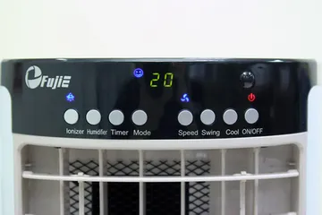 Máy làm mát FujiE AC-17C cao cấp 20m2 - Quạt điều hòa công suất 130W, điều khiển từ xa và chức năng tạo ion âm, thoải mái mùa hè.