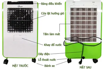 Máy Làm Mát Không Khí Cao Cấp FujiE AC-601 - Giải Nhiệt Hiệu Quả Cho Phòng 10-20m2, Thiết Kế Tinh Tế, Tiết Kiệm Điện