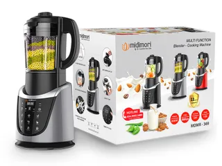 Máy làm sữa hạt Midimori MDMR-369 - Xay nấu đa năng 1.600W, dung tích 1.75L, tự động vệ sinh, tiện lợi cho gia đình