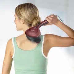 Máy Massage Cầm Tay Hai Đầu Kèm Nhiệt HoMedics HHP-285HJTHP - Thiết Bị Massage Trị Liệu Cho Cơ Thể Thư Giãn Tối Ưu