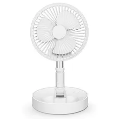 Quạt Tích Điện Gấp Gọn Rohs 20 Giờ Dùng Liên Tục - Quạt Di Động Tiện Lợi, Thiết Kế Nhỏ Gọn, Hoạt Động Êm Ái
