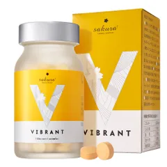Viên Uống Trắng Da Toàn Thân Sakura Vibrant - Chiết Xuất Yuzu Nhập Khẩu Nhật Bản, Hỗ Trợ Làn Da Sáng Hồng Tự Nhiên 150 Viên