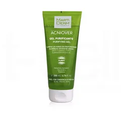 Gel Rửa Mặt Cho Da Dầu Mụn MartiDerm Acniover Purifying 200ml - Làm Sạch Sâu, Ngăn Ngừa Mụn, Duy Trì Độ Ẩm Da Chính Hãng