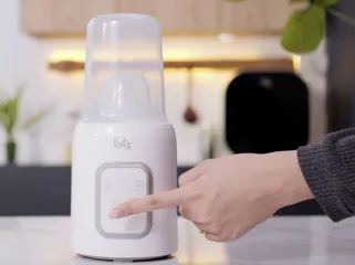 Máy Hâm Sữa và Tiệt Trùng Điện Tử Fatzbaby Mono 7 FB3010TN - 4 Trong 1, An Toàn, Tiện Lợi Cho Mẹ Và Bé