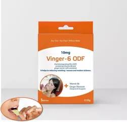 Miếng Ngậm Vinger 6 - Hỗ Trợ Giảm Nghén Hiệu Quả Cho Mẹ Bầu - Vitamin B6 và Chiết Xuất Gừng, An Toàn Cho Thai Nhi