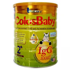Sữa bột Colosbaby Gold 2+ cho bé từ 2 tuổi - Dinh dưỡng cao cấp ColosIgG 24h, phát triển chiều cao và sức đề kháng tốt