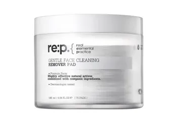 Miếng Tẩy Trang Re:p Gentle Face Cleaning Remover Pad 70 Miếng - Dành Cho Da Nhạy Cảm, Hiệu Quả Tẩy Trang Sạch Gấp 5 Lần