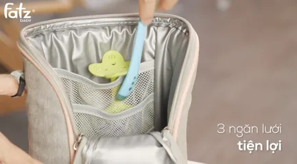 Túi Giữ Nhiệt Bình Sữa Fatzbaby Thermo 2 FB2016SL - Giúp Mẹ Giữ Ấm trong 4 Giờ và Lạnh trong 8 Giờ, Tiện Lợi Cho Bé