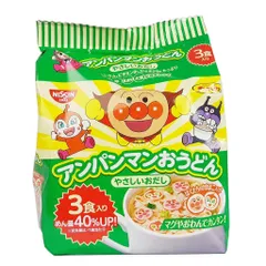 Combo 3 Gói Mì Ăn Liền Nissin Anpanman Cho Bé - Món Ngon Nhật Bản Đầy Dinh Dưỡng, Tiện Lợi Cho Bé 1 Tuổi Trở Lên