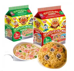 Combo 3 Gói Mì Ăn Liền Nissin Anpanman Cho Bé - Món Ngon Nhật Bản Đầy Dinh Dưỡng, Tiện Lợi Cho Bé 1 Tuổi Trở Lên