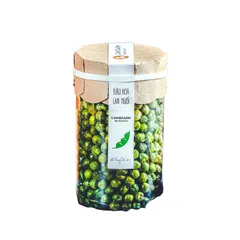 Combo 3 Hộp Đậu Hòa Lan Muối L'angfarm (180g x 3) - Hạt Dinh Dưỡng Giàu Chất Xơ, Nguyên Bản, Ngon Miệng, Không Gây Béo