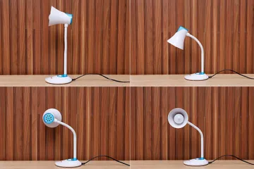Đèn Led Bàn Học Điện Quang ĐQ DKL15 - Phân Chia Ánh Sáng 180 Độ, Thiết Kế Hiện Đại, Giúp Bảo Vệ Thị Lực Cho Học Sinh